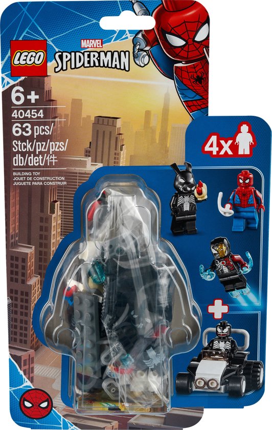 LEGO Marvel Spider-Man: Spider-Man versus Venom en Iron Venom - 40454