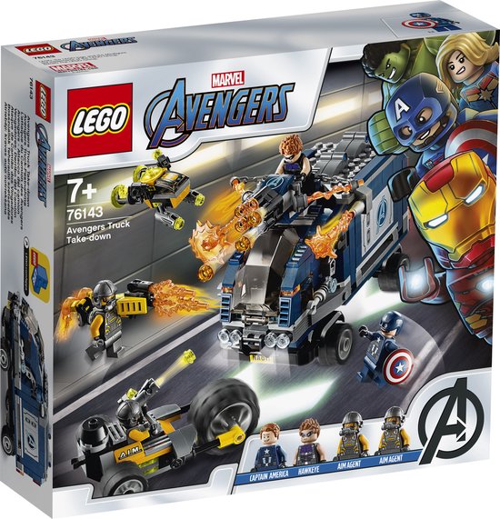 LEGO Marvel Avengers Vrachtwagenvictorie - 76143