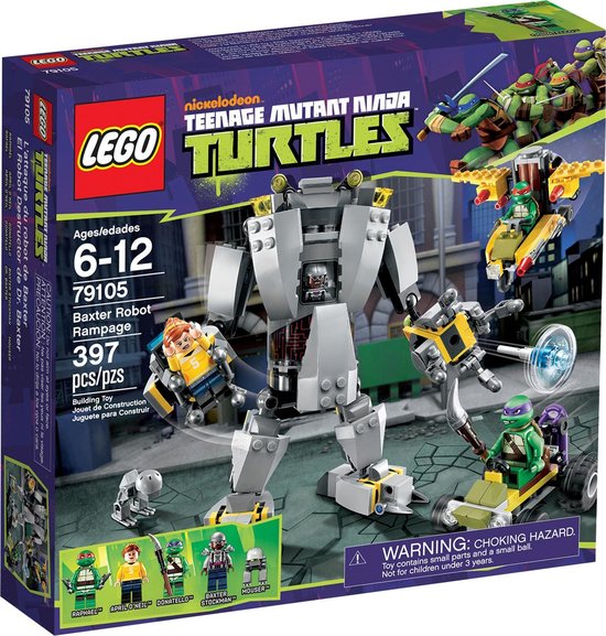 LEGO Ninja Turtles Baxter Robot Rampage - 79105