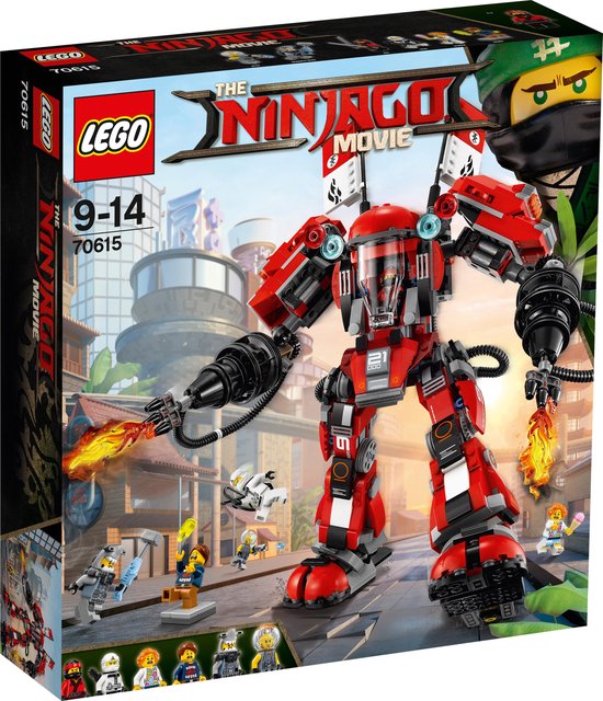 LEGO NINJAGO Movie Vuurmecha - 70615