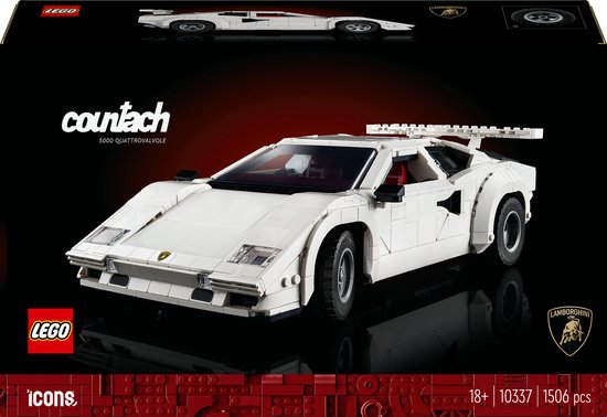 LEGO Icons 10337 - Lamborghini Countach 5000 Quattrovalvole