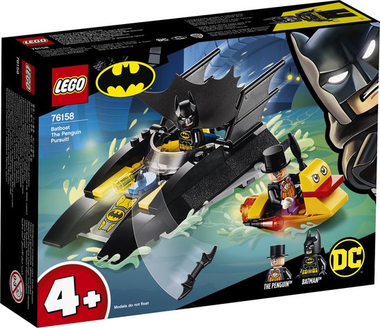 LEGO Batman 4+ Batboot De Penquin Achtervolging - 76158