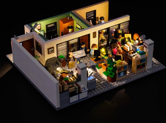 Light My Bricks - Verlichtingsset geschikt voor LEGO The Office 21336