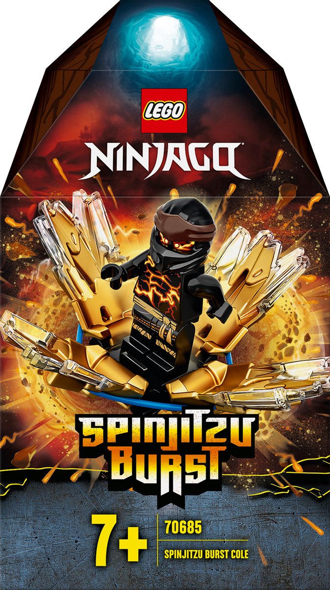 LEGO NINJAGO Spinjitzu Burst Cole - 70685