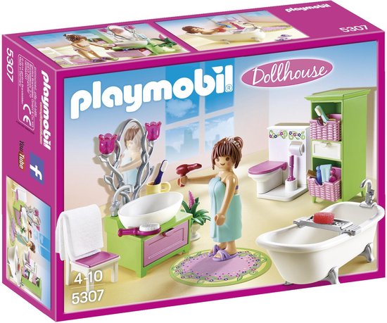 PLAYMOBIL Badkamer met bad op pootjes - 5307