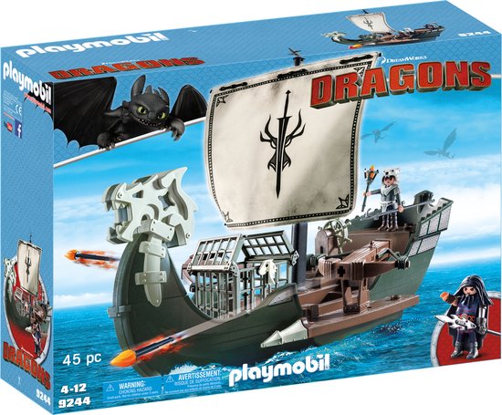 PLAYMOBIL Drako's schip - 9244