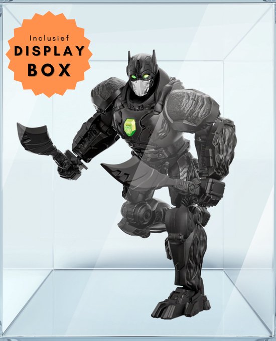 Hasbro - Transformers Primal Robot incl. Display Box | Rise of the Beast Wars | Auto bots technic modelbouw | Gundam model kit | Speelgoed legacy star bouwpakket | Bekend van manga & anime | Niet compatibel met lego of revell