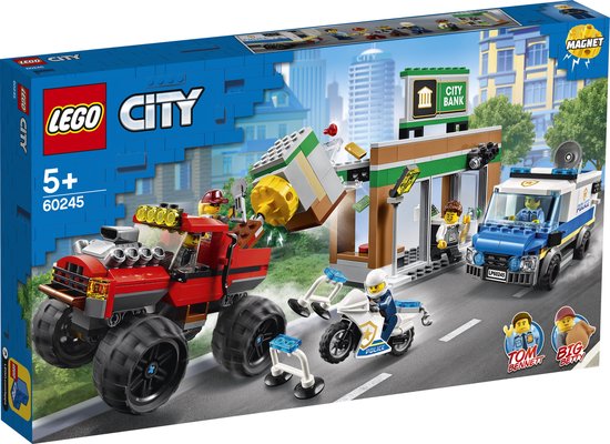 LEGO City Politiemonstertruck Overval - 60245