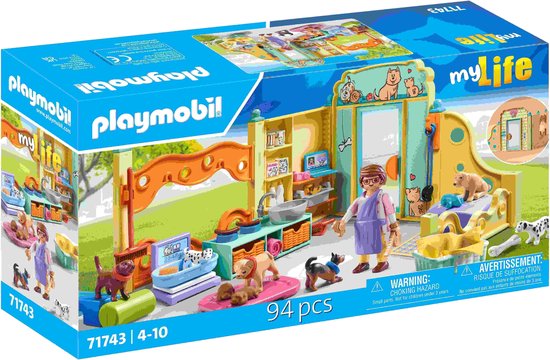 PLAYMOBIL My Life Puppy zorgcentrum 71743