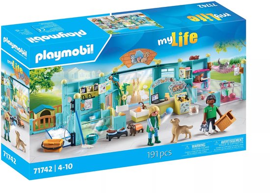 PLAYMOBIL My Life Dierenhotel 71742