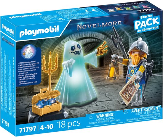 PLAYMOBIL Starter Packs Spook en Novelmore ridder 71797