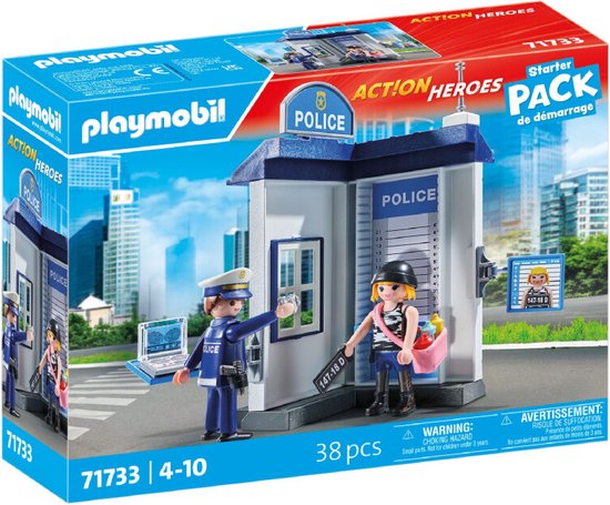 PLAYMOBIL Starter Packs Politie verhoorkamer 71733