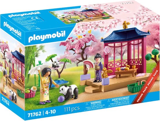 PLAYMOBIL My Life PROMO Aziatische tuin met panda 71762