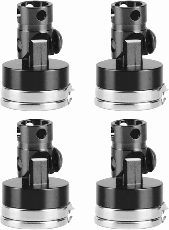 4 stks RC Auto Kolom Post Magneet Body Shell Mount Kolom Post Shell Kolom Post Fit Voor AXIALE SCX10 1/10 RC Auto Model Auto Accessoires