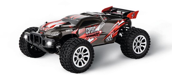 1:10 Carrera RC Brushless Buggy - Carrera Expert RC - Zwart/Rood - 2,4GHz RC Model Kant en Klaar