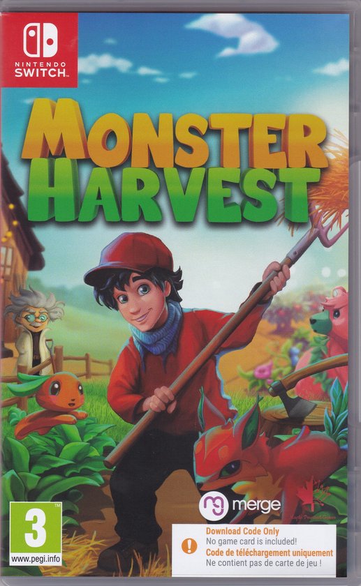 Monster Harvest Code In Box EN FR ES Switch