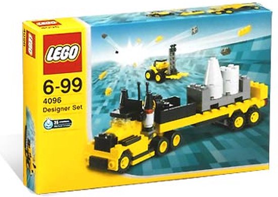 LEGO Creator Micro Wheels - Make & Create Designer Set 40 Models - 4096