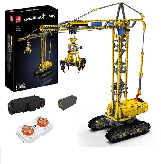 Comnox - Mould King - Mobiele Torenkraan Bouwset - 1731 Stukjes - LEGO Compatible - Educatief Technisch Speelgoed