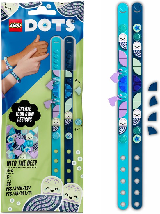 LEGO DOTS Diepzee Armbanden met Bedeltjes - 41942