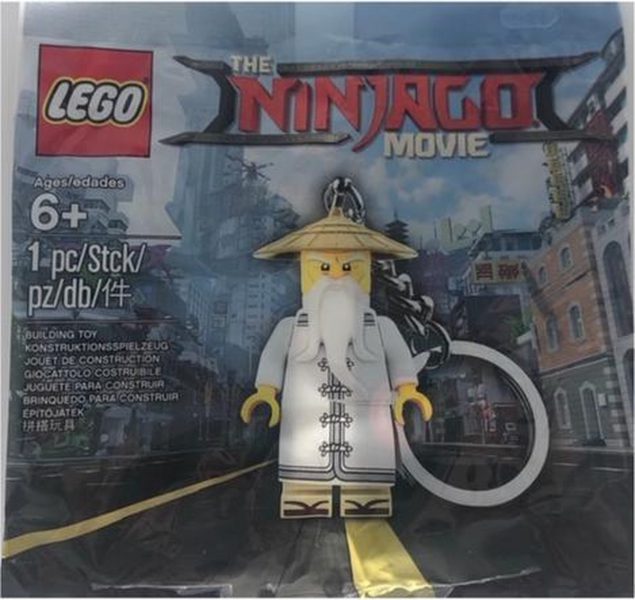 Waardeloos Samengroeiing Varken LEGO Ninjago Master Wu Sleutelhanger 5004915 - Speelgoedbazaar.nl